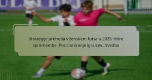 Strategije prehoda v ženskem futsalu 2025: Hitre spremembe, Pozicioniranje igralcev, Izvedba